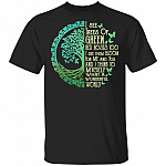 I See Trees of Green Red Roses Too Hippie What A Wonderful Louis World T-Shirt Armstrong Tee Shirt, Black, Unisex T-Shirt