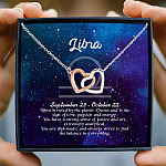 22 HG. Leo Horoscope_09 Interlocking Hearts Necklace 3