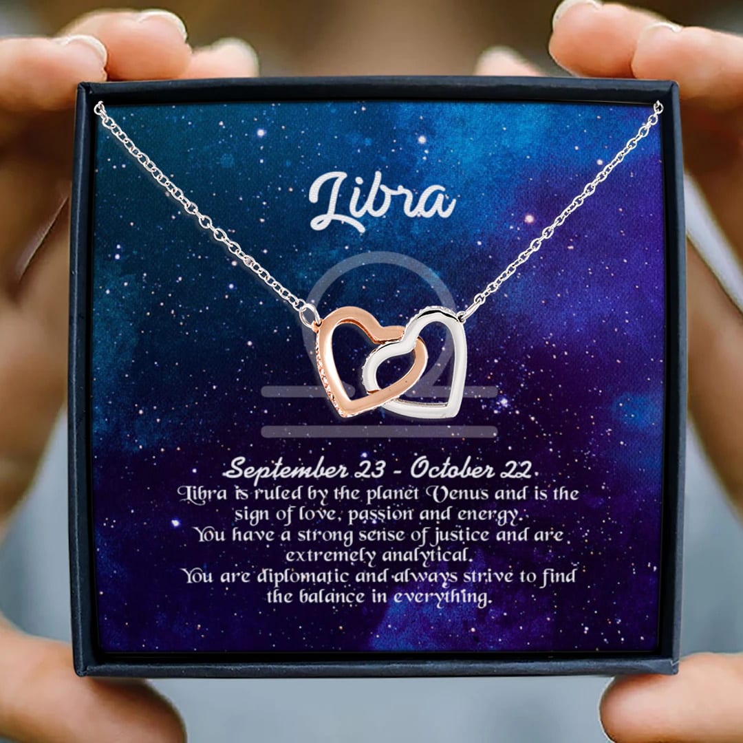 22 HG. Leo Horoscope_09 Interlocking Hearts Necklace 3