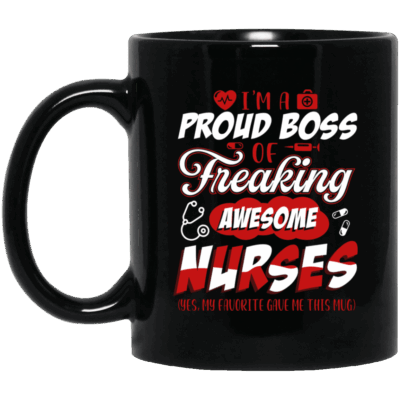 11 oz. Black Mug