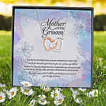 5Th. Mother Of Groom (3) Interlocking Hearts Necklace 7