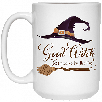 15 oz. White Mug