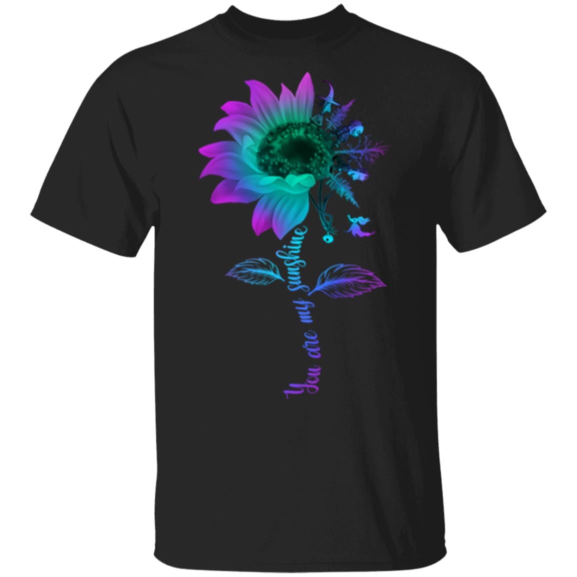 You Are My Sunshine Nightmare Christmas T-Shirt, Black, Unisex T-Shirt