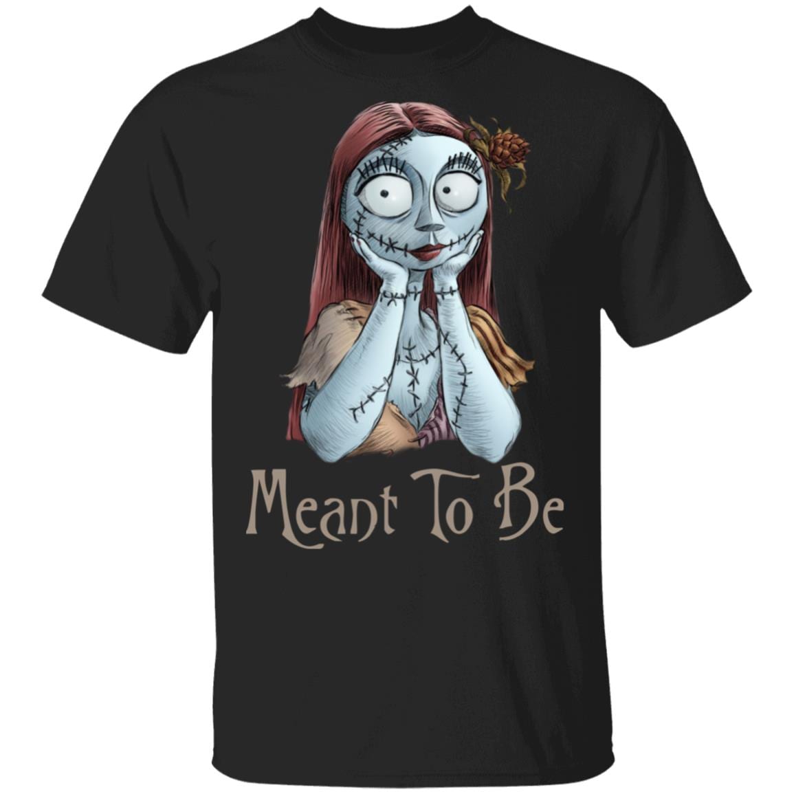 We're Simply Meant To Be Shirt - Sally Skellington Shirt - Couple Halloween Shirt, Black, Unisex T-Shirt We're Simply Meant To Be Shirt - Sally Skellington Shirt - Couple Halloween Shirt, Black, Unisex T-Shirt