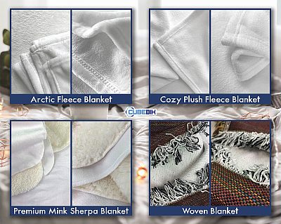 CubeBik Blanket Comparison - White