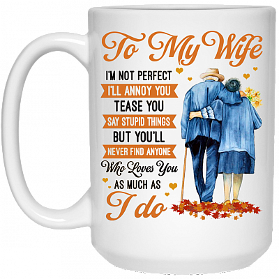 15 oz. White Mug