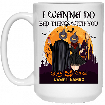 15 oz. White Mug
