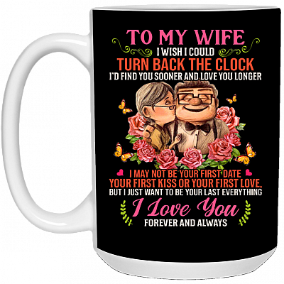 15 oz. White Mug