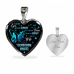 I Am His Eyes He Is My Wings I Am His Wife He Is My Guardian Angel Loss Of Husband Heart Pendant Necklace - Heart Luxury Necklace (Silver) I Am His Eyes He Is My Wings I Am His Wife He Is My Guardian Angel Loss Of Husband Heart Pendant Necklace - Heart Luxury Necklace (Silver)