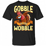 Gobble Til You Wobble Quarantine Dabbing Turkey T-shirt, Black, Unisex T-Shirt Gobble Til You Wobble Quarantine Dabbing Turkey T-shirt, Black, Unisex T-Shirt