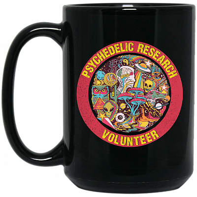 15 oz. Black Mug