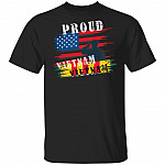 Proud Vietnam Veteran T-Shirt - V-Neck Tee, Black, Unisex T-Shirt Proud Vietnam Veteran T-Shirt - V-Neck Tee, Black, Unisex T-Shirt