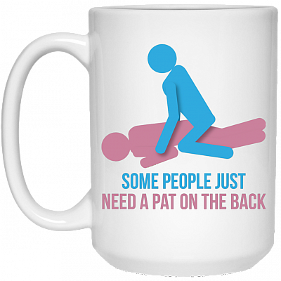 15 oz. White Mug