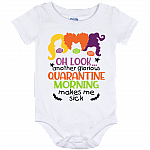Another Glorious Quarantined Morning Make Me Sick Baby Onesie Three Witches Toddler Baby Infant Bodysuit, White, Baby Onesie - 12 Month Another Glorious Quarantined Morning Make Me Sick Baby Onesie Three Witches Toddler Baby Infant Bodysuit, White, Baby Onesie - 12 Month