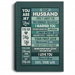 Wife To My Husband I Didn't Marry You So I Could Live With You Wrapped Framed Canvas Prints - Unframed Poster, White, 0.75'' Framed Canvas Wife To My Husband I Didn't Marry You So I Could Live With You Wrapped Framed Canvas Prints - Unframed Poster, White, 0.75'' Framed Canvas