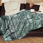 3O. To My Wife Vintage Blanket-mk1