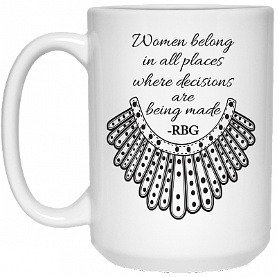 15 oz. White Mug
