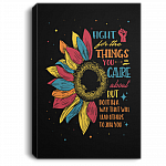 Ruth Fight For The Things You Care About Saying Sunflower Notorious RBG Quote Framed Canvas Unframed Poster, White, 0.75'' Framed Canvas Ruth Fight For The Things You Care About Saying Sunflower Notorious RBG Quote Framed Canvas Unframed Poster, White, 0.75'' Framed Canvas