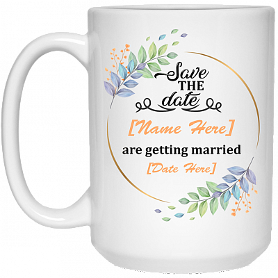 15 oz. White Mug