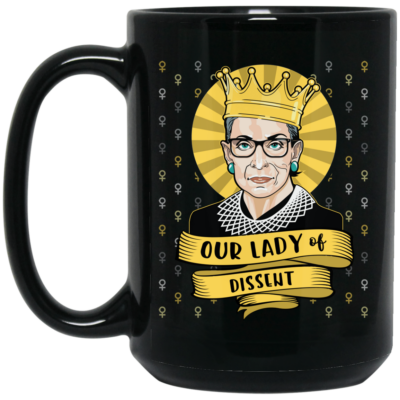 15 oz. Black Mug