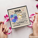 14P. DNA you are answer (6) Forever Love Necklace (Gold) 5