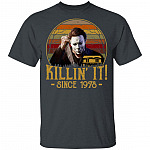Killin' It Since 1978 Shirt - Vintage Halloween Michael Myers Shirt - Bloody Knife Shirt - Scary Shirt, Dark Heather, Unisex T-Shirt Killin' It Since 1978 Shirt - Vintage Halloween Michael Myers Shirt - Bloody Knife Shirt - Scary Shirt, Dark Heather, Unisex T-Shirt