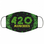 420 Munchies Washable Reusable Custom - Printed Cloth Face Mask Cover, White, Cloth Face Cover – Medium/Large 420 Munchies Washable Reusable Custom - Printed Cloth Face Mask Cover, White, Cloth Face Cover – Medium/Large