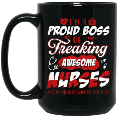 15 oz. Black Mug