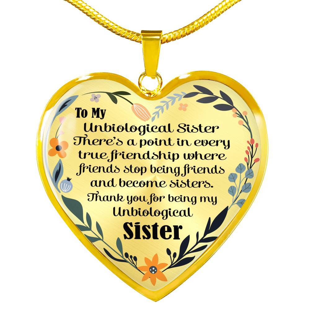 Unbiological Sister Giraffe Necklace 2025