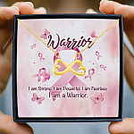 57 HG ưu tiên. Survivor Necklace 1 Infinity Heart Necklace (Gold) 3