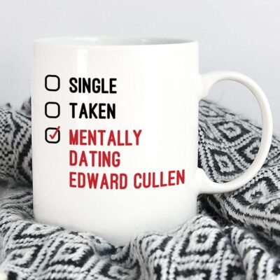 Alternative view of Personalized Single Taken Mentally Dating Celebrity Name Funny Coffee Mug - Travel Mug - Beer Stein