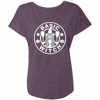 Ladies Triblend Dolman Sleeve