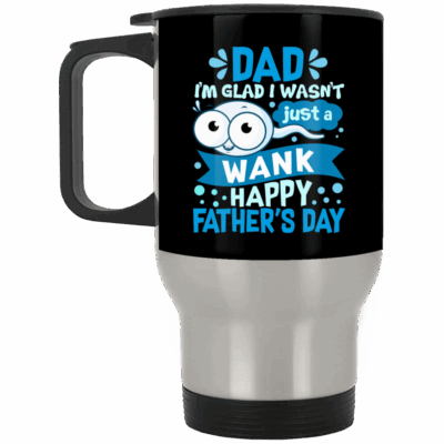 14 oz. Silver Travel Mug