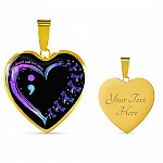 No Story Should End Too Soon Necklace - Suicide Awareness Heart Pendant Necklace Suicide Prevention Necklace - Heart Luxury Necklace (Gold Plated)