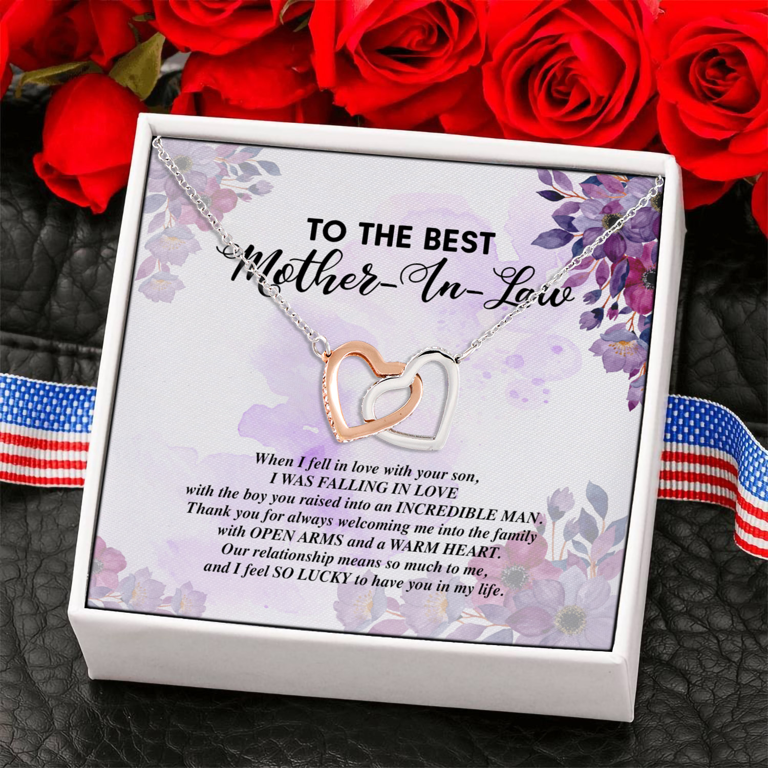 4LV. With Your Son(4) Interlocking Hearts Necklace 6