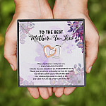 4LV. With Your Son(4) Interlocking Hearts Necklace