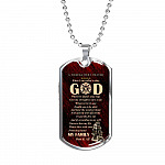 Firefighter's Prayer Dog Tag Pendant Necklace - Fire Rescue Fireman Necklace - Dog Tag (Silver) Firefighter's Prayer Dog Tag Pendant Necklace - Fire Rescue Fireman Necklace - Dog Tag (Silver)