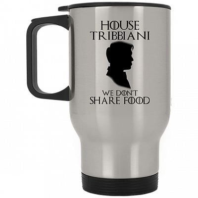 14 oz. Silver Travel Mug