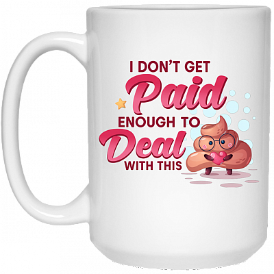 15 oz. White Mug