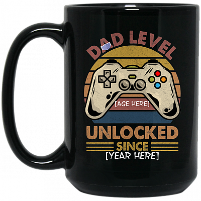15 oz. Black Mug