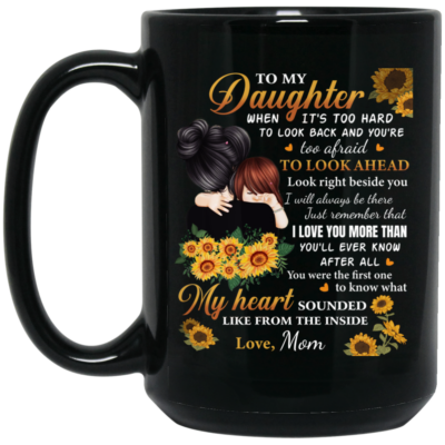 15 oz. Black Mug