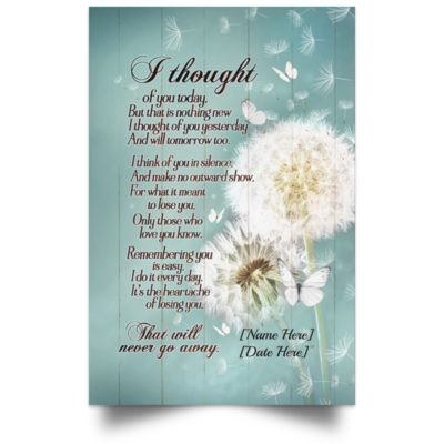 Unframed Poster