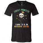 RBG Forget Princess I Want To Be An Associate Justice T-Shirt - V-Neck - Youth Shirt, Black, V-Neck T-Shirt RBG Forget Princess I Want To Be An Associate Justice T-Shirt - V-Neck - Youth Shirt, Black, V-Neck T-Shirt
