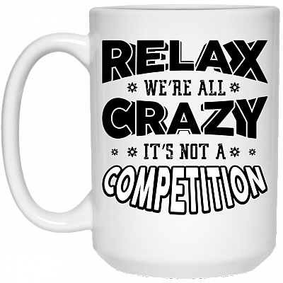 15 oz. White Mug