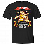I'm Either 1 Drinking Beer 2 About To Drink Beer 3 Thinking About Drinking Beer T-shirt - Funny Craft Beer Shirt, Black, Unisex T-Shirt