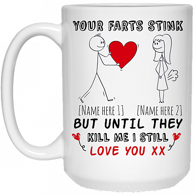 15 oz. White Mug
