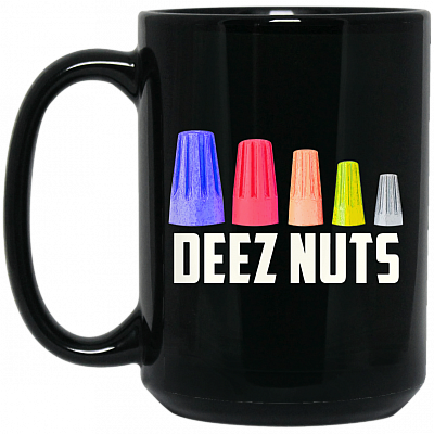 15 oz. Black Mug