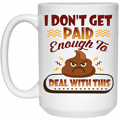 15 oz. White Mug