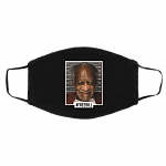 Bill Cosby New Mugshot - Bill Cosby Smiles Reusable Custom Printed Cloth Face Mask Cover, Black, Cloth Face Cover – Medium/Large