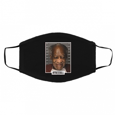 Bill Cosby New Mugshot - Bill Cosby Smiles Reusable Custom Printed Cloth Face Mask Cover, Black, Cloth Face Cover – Medium/Large